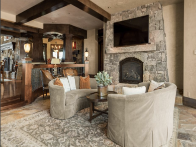 Private indoor Pool at this 6 Bedroom Deer Valley Rental.